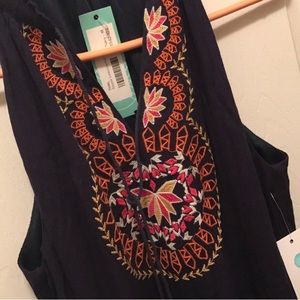 THML Rooney Embroidered dress medium